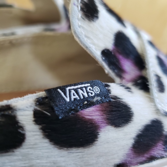 Vans Cheetah Slip-on Mules Size 7 NEW! - Picture 3 of 12
